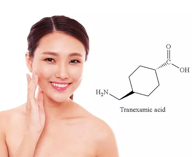 Tranexamic acid - Hoạt chất trong gia công serum trắng da