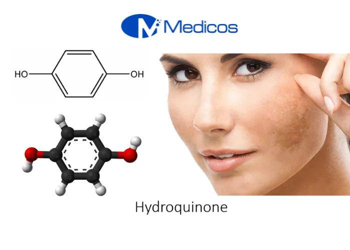 Cấu trúc và sử dụng trong gia công kem trị thâm nách của Hydroquinone