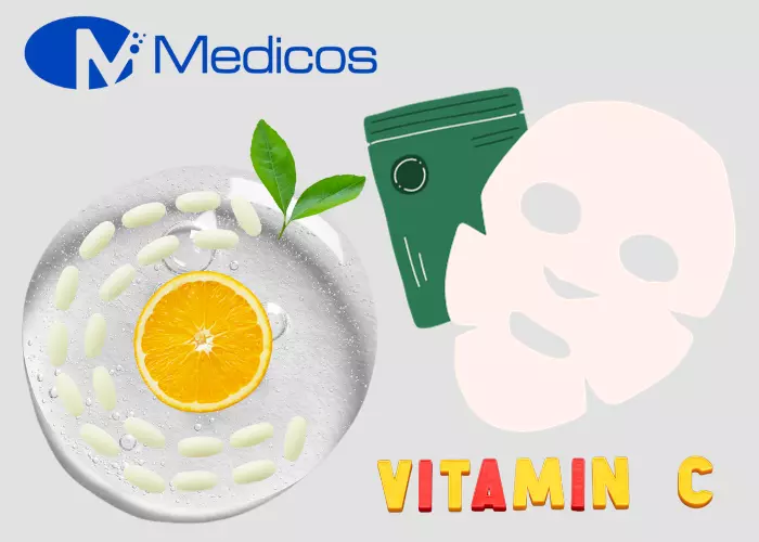 Gia công mặt nạ dưỡng da với Vitamin C