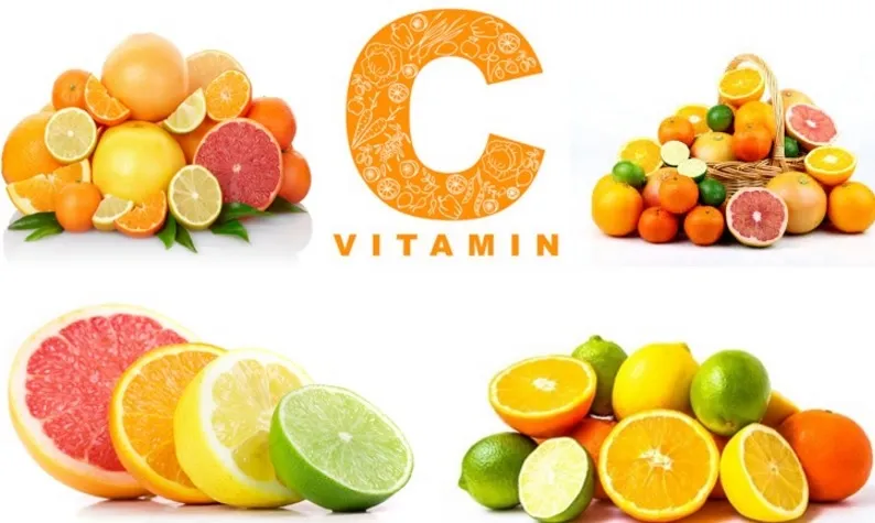 Vitamin như C, E, A cùng với các chiết xuất tự nhiên