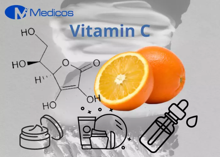 Vitamin C trong sản phẩm gia công kem phục hồi da nám