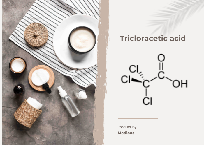 Tricloracetic acid trong gia công peel mụn
