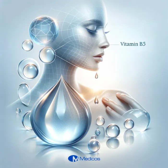 Vitamin B5 giúp dưỡng ẩm, làm dịu da hiệu quả