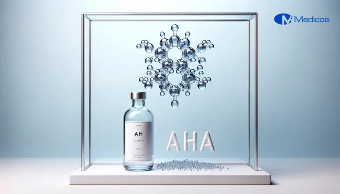 AHAs là thành phần chính trong các sản phẩm gia công tẩy tế bào chết hóa học