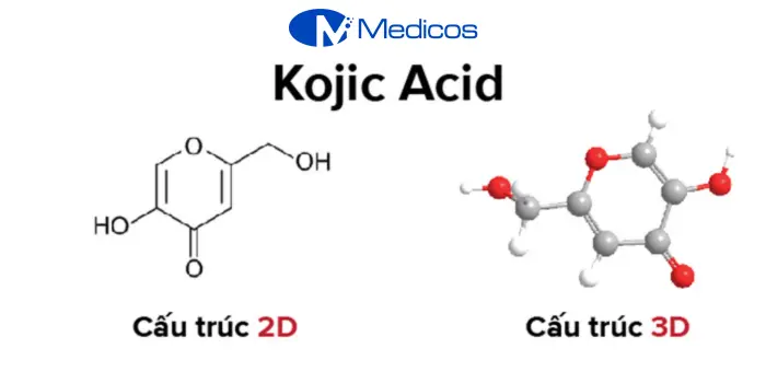 Cấu tạo Kojic Acid