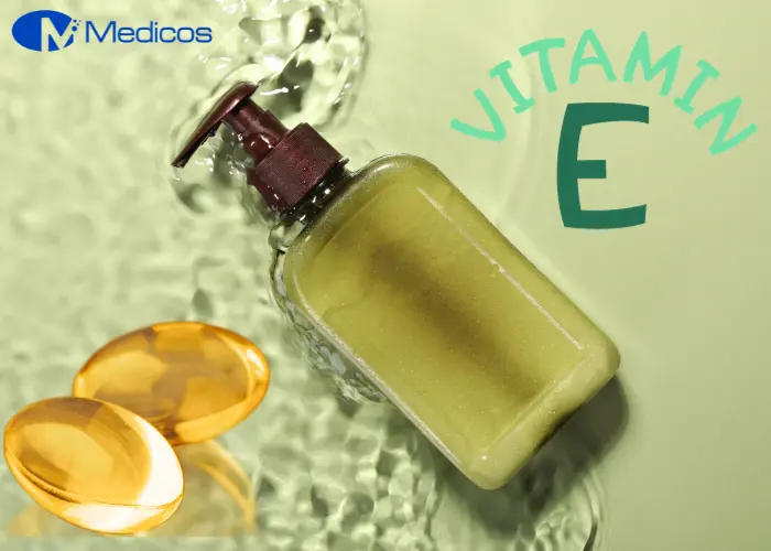 Vitamin E trong sữa rửa mặt da nhạy cảm