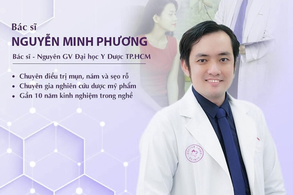 Ảnh Bác sĩ Nguyễn Minh Phương, Trưởng bộ phận Gia công mỹ phẩm Medicos