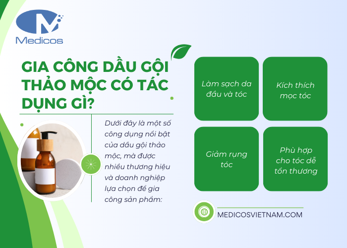 Tác dụng của việc sử dụng dầu gội thảo mộc