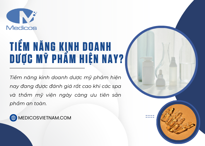 Tại sao spa và phòng khám nên kinh doanh dược mỹ phẩm? 