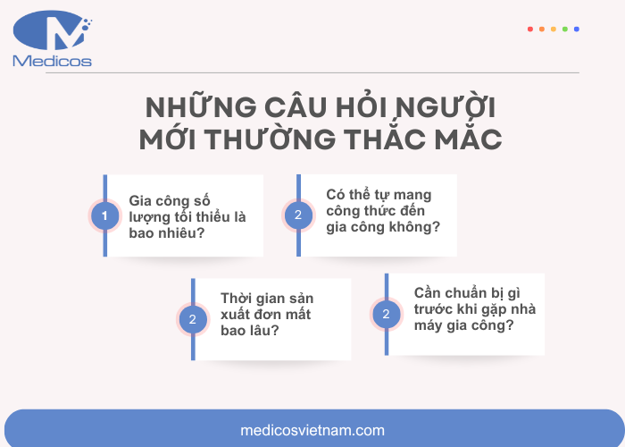 Những câu hỏi về quy trình gia công mỹ phẩm