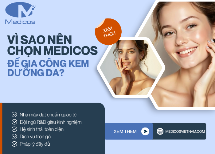 Ưu điểm của nhà máy mỹ phẩm Medicos Việt Nam có gì?