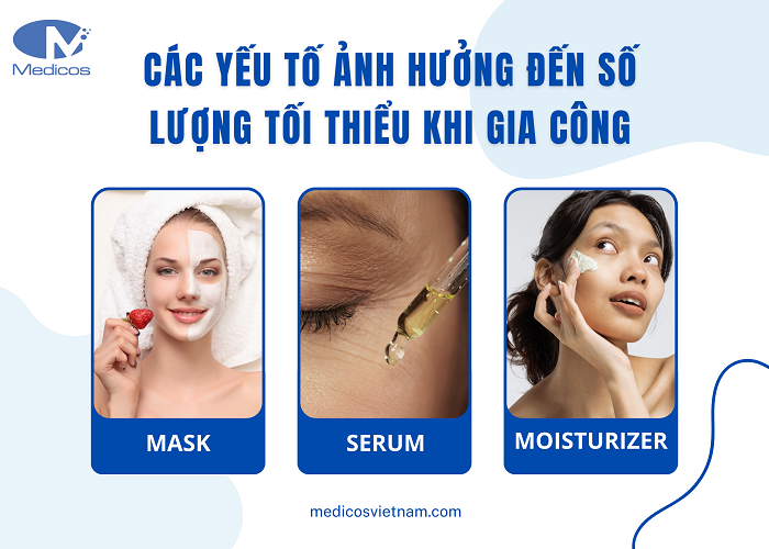 Các yếu tố ảnh hưởng đến số lượng tối thiểu khi gia công