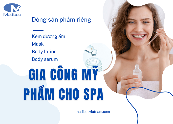 Spa nhỏ và startup có thể gia công mỹ phẩm số lượng ít không