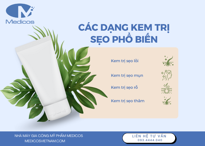 Có những loại kem trị sẹo nào đang phổ biến nhất hiện nay? 