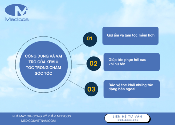 Kem ủ tóc có công dụng và vai trò như thế nào ? 