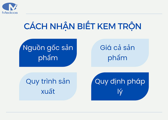 Làm sao để biết mỹ phẩm bạn đang dùng là kem trộn hay gia công?