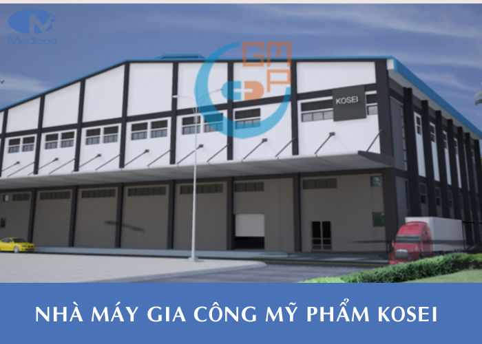 Nhà máy gia công mỹ phẩm Kosei đạt chuẩn 