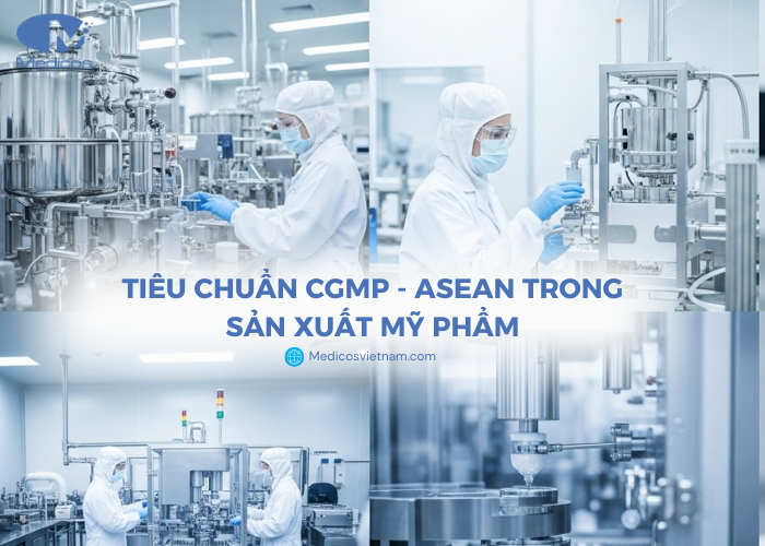 Các tiêu chuẩn của chứng nhận cGMP trong sản xuất mỹ phẩm