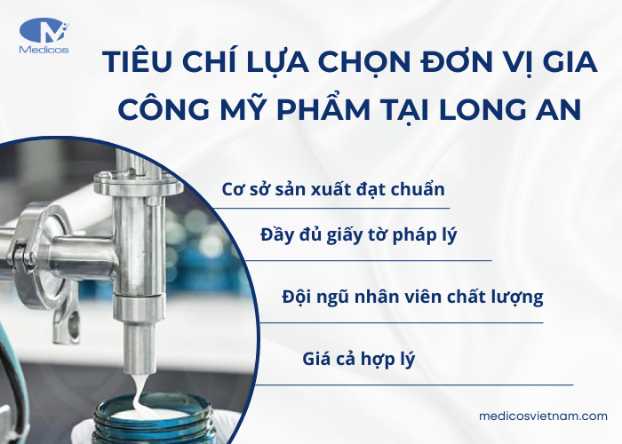Tiêu chí lựa chọn đơn vị gia công mỹ phẩm uy tín