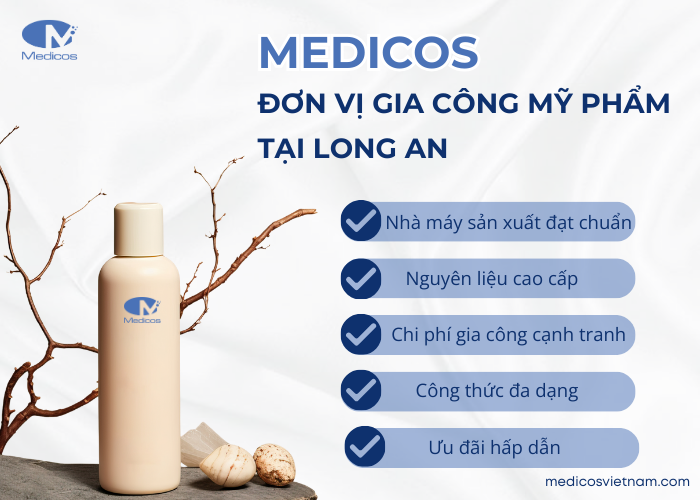 Medicos là đối tác gia công mỹ phẩm đáng tin cậy
