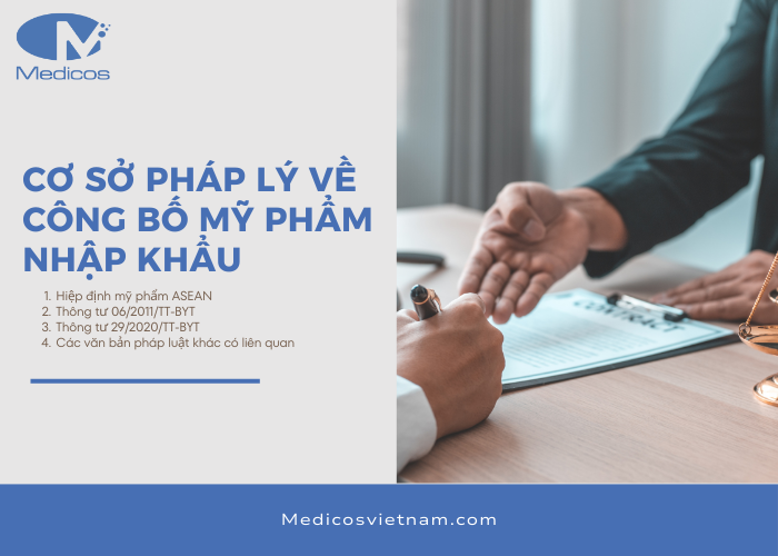 Cơ sở pháp lý của công bố mỹ phẩm khẩu tại Việt Nam
