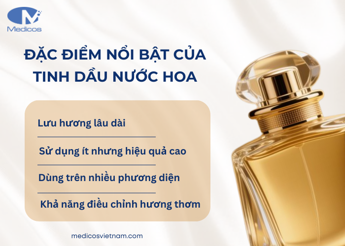 Ưu điểm của tinh dầu nước hoa 