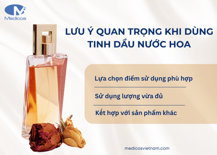 Cách dùng tinh dầu nước hoa hiệu quả