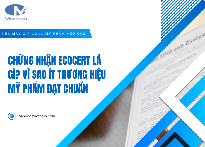 Chứng nhận Ecocert trong ngành mỹ phẩm là gì? 