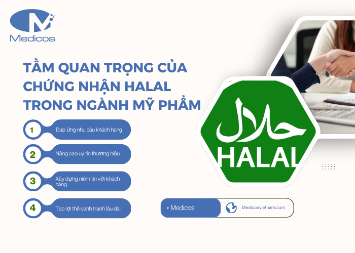 Tầm quan trọng của chứng nhận Halal trong ngành mỹ phẩm hiện nay 