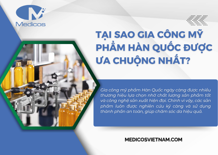 Vì sao hiện nay dịch vụ gia công mỹ phẩm Hàn Quốc lại được nhiều người thích? 