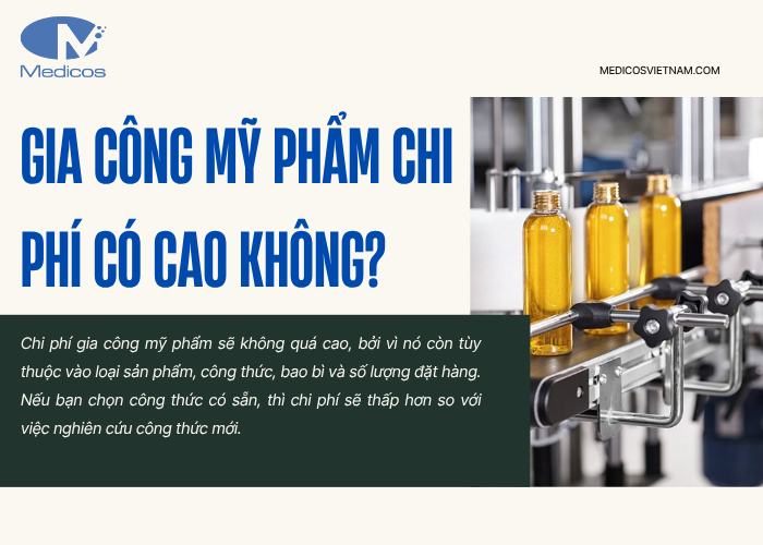 Chi phí khi gia công mỹ phẩm tại khu vực Đắk Nông có cao không? 
