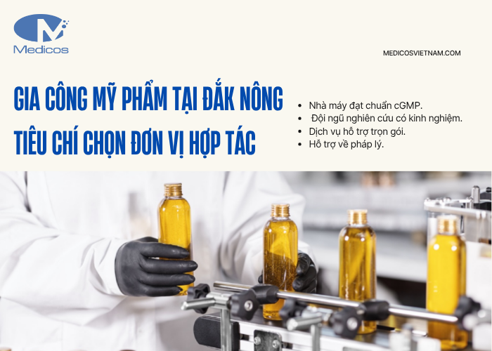 Tiêu chí quan trọng khi lựa chọn đơn vị để hợp tác gia công mỹ phẩm 