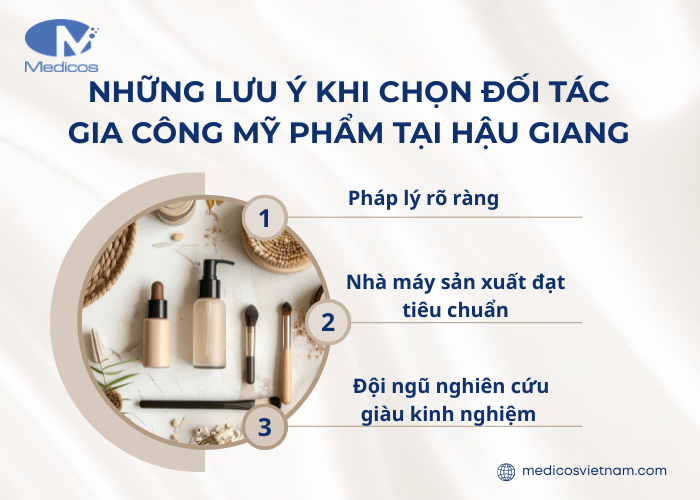 Một số lưu ý khi chọn đơn vị gia công mỹ phẩm tại Hậu Giang