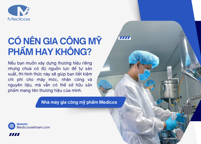 Có nên gia công mỹ phẩm không?
