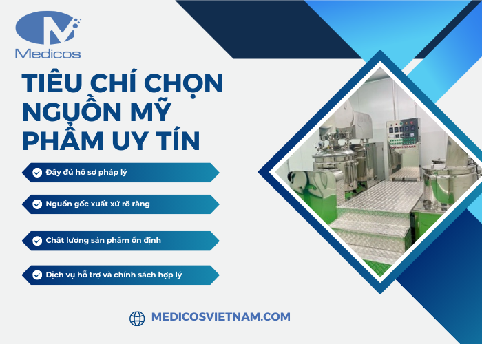 Tiêu chí để có thể chọn được nguồn mỹ phẩm chính hãng và uy tín 