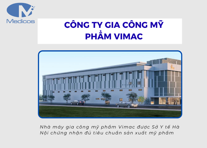 Vimac là một trong những nhà máy gia công mỹ phẩm đạt tiêu chuẩn ISO 22716