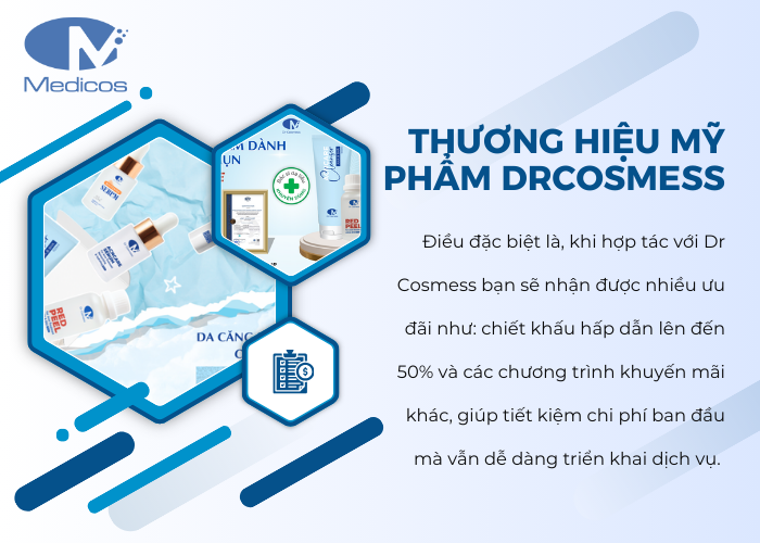 Thương hiệu mỹ phẩm Dr Cosmess uy tín tại Việt Nam 