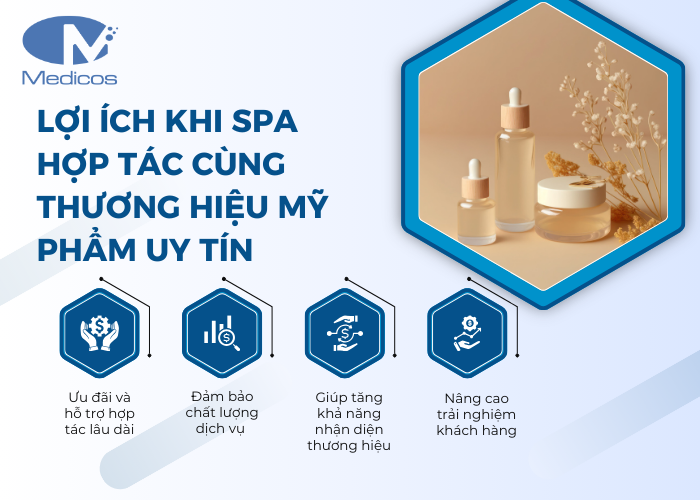 Lợi ích của spa khi hợp tác với các thương hiệu uy tín 