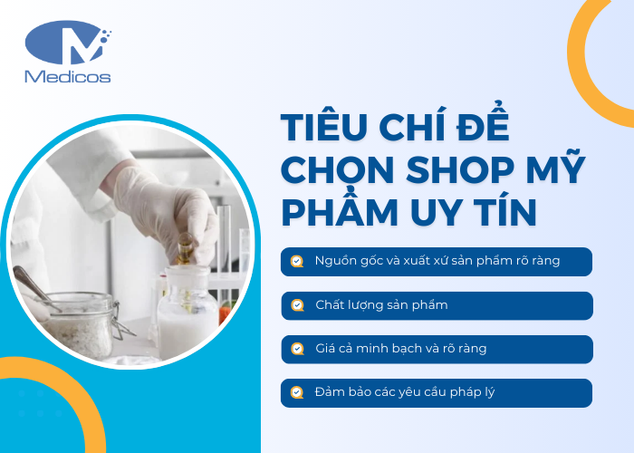 Tiêu chí quan trọng để chọn được shop mỹ phẩm uy tín 