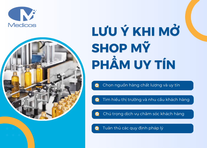 Các lưu ý để có thể kinh doanh mỹ phẩm một cách thuận lợi. 