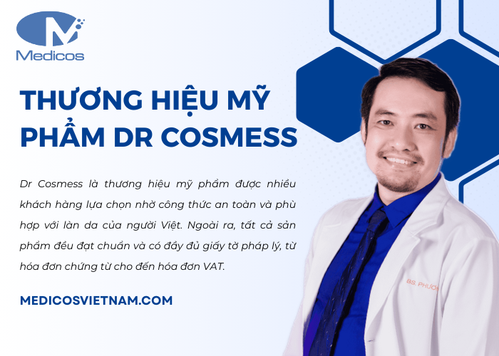 Thương hiệu Dr Cosmess chuyên cung cấp mỹ phẩm chính hãng 