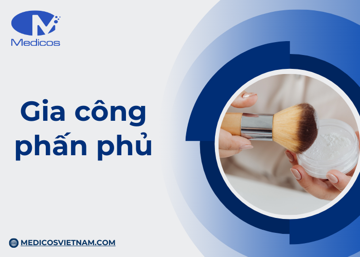 Gia công phấn phủ tại Medicos Việt Nam
